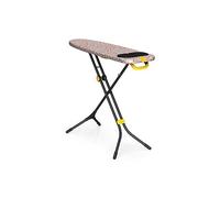 Joseph Joseph Glide Asse da Stiro 110 x 33 cm, Regolabile, Poggiaferro a Vapore Integrato, Copri Asse in Cotone, Multicolore