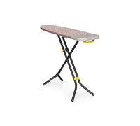 Joseph Joseph Glide Asse da Stiro 130 x 38 cm Regolabile, Poggiaferro a Vapore Integrato, Copri Asse in Cotone, Multicolore