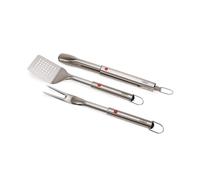 Joseph Joseph Set Utensili BBQ GrillOut 3 pz Acciaio Inox Paletta Pinze Forchetta Manico regolabile