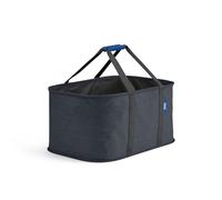 Joseph Joseph Hold-All Cesto porta biancheria per il bucato, Pieghevole, 35 litri, Tessuto Durevole, Resistente all'Umidità, Nero/Blu Scuro