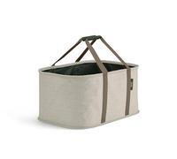 Joseph Joseph Hold-All Cesto porta biancheria per il bucato, Pieghevole, 35 litri, Tessuto Durevole, Resistente all'Umidità, Beige