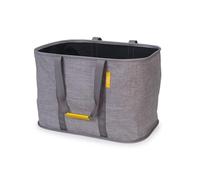 Joseph Joseph Hold-All Cesto porta biancheria per il bucato, pieghevole, 55 litri, tessuto durevole, resistente all'umidità, grigio