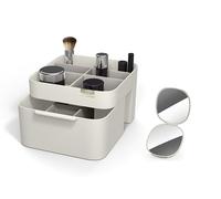 Joseph Joseph Make Me Up Set di Specchio Ingranditore Compatto Portatile e Organizzatore per Trucchi e Cosmetici