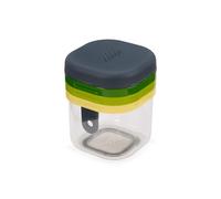 Joseph Joseph Multi-Prep Mini, 3-in-1 Affetta Verdure, Frutta e Tagliauova Multifunzione Manuale, con Contenitore