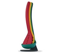 Joseph Joseph Nest Set di 5 Utensili con Supporto Magnetico, Organizzazione Compatta per Cucina, Lavabile in Lavastoviglie, Multicolore
