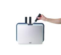 Set 3 Coltelli E 3 Taglieri Con Custodia In Acciaio Inox