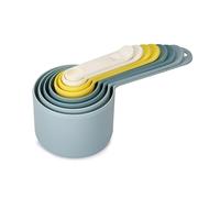 Joseph Joseph Nest, Set di Misurini 8 Pezzi, Salvaspazio, Misure da 1.25ml a 250ml, Pastello