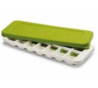 Joseph Joseph Quicksnap Plus Stampo per Ghiaccio Facile da Rilasciare con Coperchio Impilabile, Riutilizzabile, 14 Cubetti di Ghiaccio