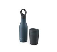 Joseph Joseph Refill Reuse Repeat Set di 2 Pezzi per Tazze e Bottiglie da Viaggio, 500 ml + 340 ml - Blu