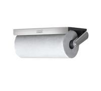 Joseph Joseph Rollgrip, Portarotolo da cucina in acciaio inox sotto il ripiano Rollgrip, Portarotolo da cucina in acciaio inox sotto il ripiano