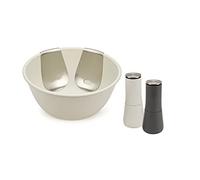 Joseph Joseph Servilo con Stile Ciotola per Insalata con Posate e Set Sale e Pepe, Ceramic