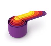 Joseph Joseph Nest, Set di Misurini 8 Pezzi, Salvaspazio, Misure da 1.25ml a 250ml, Multicolore