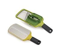 Joseph Joseph Set Di 2 Utensili Per La Preparazione Del Cibo, Grattugia E Mandolina, Plastica