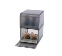 Joseph Joseph ShoeCase Scatole Portascarpe, Base Estraibile, Antipolvere, con Porta, Facile da Montare, Confezione da 2