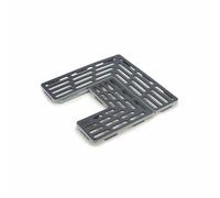 Joseph Joseph Sink Saver - Tappetino protettivo per lavello da cucina regolabile in 2 pezzi con piedini antiscivolo, grigio
