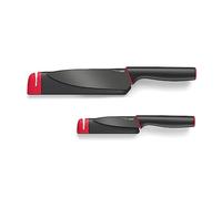 Joseph Joseph Slice and Sharpen Coltelli con Coltello da Chef da 15cm e Coltello Verdure da 9 cm