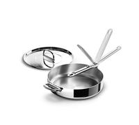 Joseph Joseph Space Steel Sauté inox 28 cm con coperchio