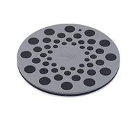 Joseph Joseph Spot-On Set di 2 Sottopentola in Silicone, Resistenti al Calore per Pentole e Padelle Calde, Nero/Grigio