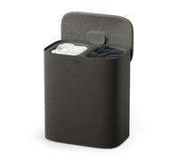 Joseph Joseph Tota 2 Twin Cesto Portabiancheria 90L a 2 Scomparti Grigio