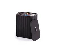 Joseph Joseph Tota Trio Luxe 90L Portabiancheria ecru, 3 scomparti