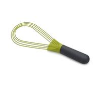 Joseph Joseph Twist Whisk- 2 in 1 - frusta piatta e a palloncino - Adatto per pentole antiaderenti, Silicone, Grigio / Verde