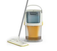 Joseph Joseph UltraClean Set Mocio e Secchio con Separazione Acqua Pulita e Sporca, Copertura 70 m², Lavapavimenti