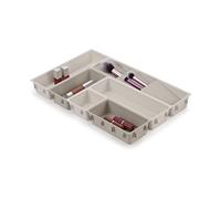 Joseph Joseph Viva - Set modulare per cassetti da 7 pezzi per organizzazione trucchi, divisori per trucchi, articoli di bellezza, cosmetici e accessori per capelli