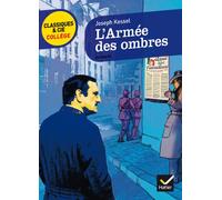 Joseph Kessel – L'Armée des ombres (1943) – Hatier