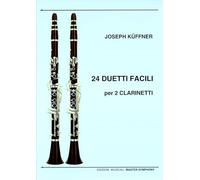 Joseph Kuffner 24 DUETTI FACILI per 2 CLARINETTI