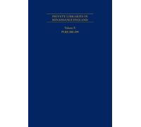 Joseph L. Black Private Libraries in Renaissance England: A C (Copertina rigida)
