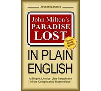 Joseph Lanzara John Milt John Milton's Paradise Lost In Plain Engli (Tascabile)
