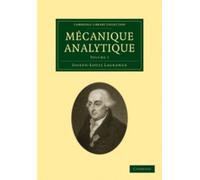 Joseph-Louis Lagrange Mécanique Analytique (Tascabile)