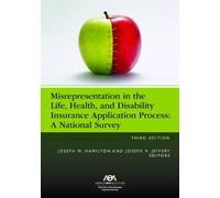 Joseph M Hamilt Misrepresentation in the Life, Health, and Disabilit (Tascabile)