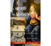 Joseph M. Spencer A Word in Season (Copertina rigida)