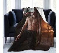 Joseph Morgan, coperta in peluche con stampa 3D, per soggiorno, camera da letto, dormitorio, 150 x 125 cm