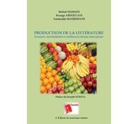 Joseph Ndinda Production de la Littérature (Tascabile)