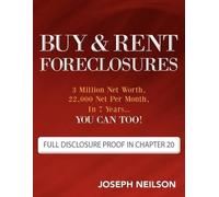 Joseph Neilson Buy & Rent Foreclosures (Tascabile)