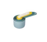Joseph Joseph Nest, Set di Misurini 8 Pezzi, Salvaspazio, Misure da 1.25ml a 250ml, Pastello