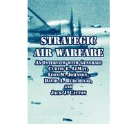 Joseph P Harahan Richard H Kohn Dr Strategic Air Warfare (Tascabile)