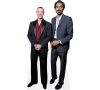 Joseph Quinn And Dev Patel (Duo 1) Mini ritaglio di celebrità