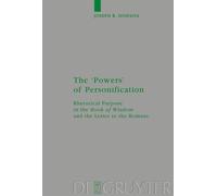 Joseph R. Dodson The 'Powers' of Personification (Copertina rigida)