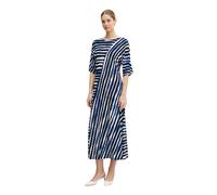 Joseph Ribkoff - Abito a balze con stampa a righe - - Dresses - Donna - Multicolore - M