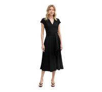 Joseph Ribkoff - Abito a portafoglio con scollo a V e cintura - - Dresses - Donna - Nero - 4XL