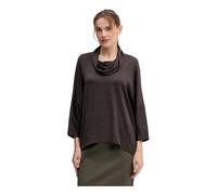 Joseph Ribkoff - Camicetta con Scollo a Cascata e Bottoni - - Blouses & Shirts - Donna - Marrone - M
