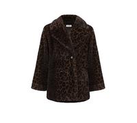 JOSEPH RIBKOFF Cappotto in pelliccia sintetica nero | S