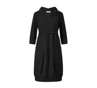 Joseph Ribkoff, ,Dresses ,Donna ,Nero ,M Elegante Abito Midi con Colletto Staccabile