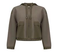 Joseph Ribkoff - Giacca Boxy con Cappuccio - - Jackets - Donna - Verde - XL