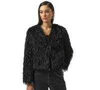 JOSEPH RIBKOFF Giacca in pelliccia sintetica nero | S