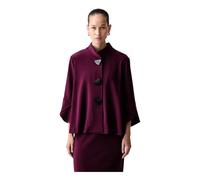 Joseph Ribkoff - Giacca Trapeze Classica - - Jackets - Donna - Rosso - M
