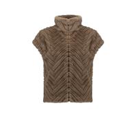 JOSEPH RIBKOFF Gilet in pelliccia sintetica cammello | L